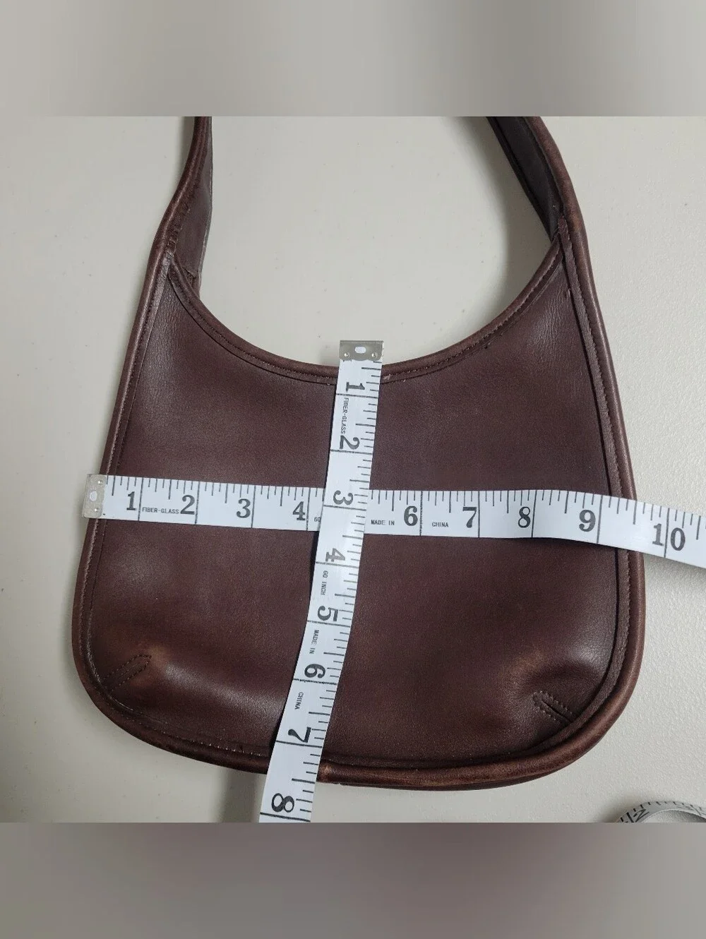 Coach Vintage  Ergo Leather  #9020 In Mahogamy Brown.